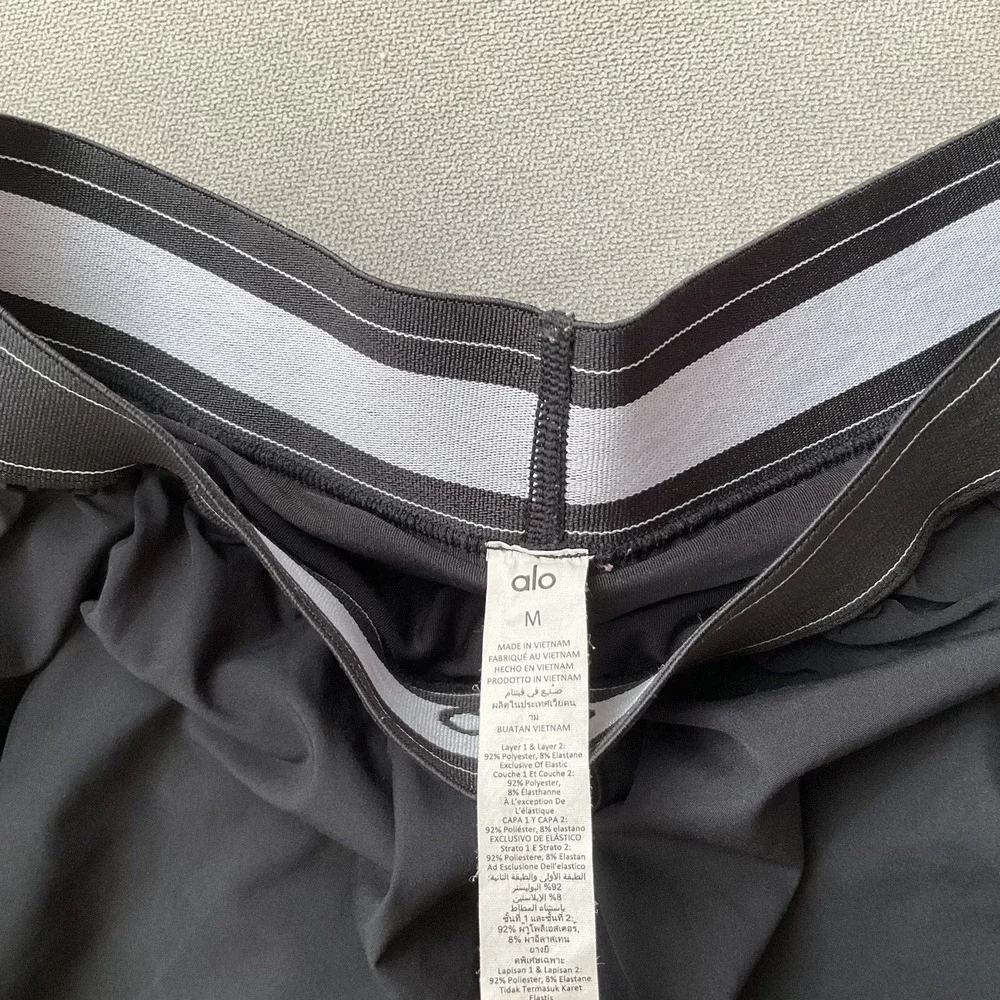 Alo Yoga Match Point Short Black M